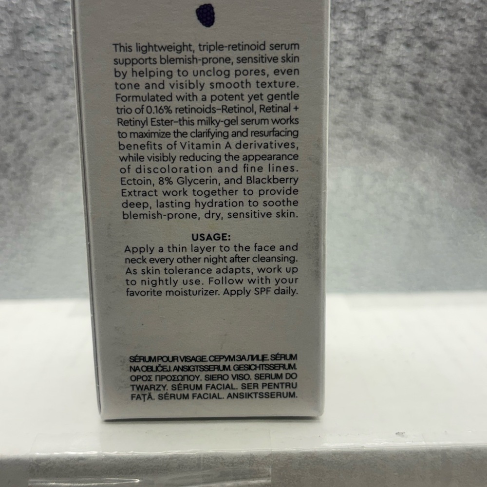 Glow Recipe Blackberry Retinol Blemish Serum - White & Purple - Picture 3 of 6
